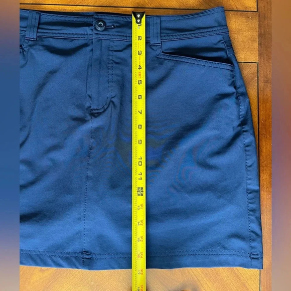 Skort-Eddie Bauer Navy Sport Skort Size 10 - Picture 12 of 12
